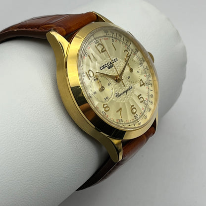 HERITAGE / MECHANICAL CHRONOGRAPH ST1902 / YELLOW-BROWN
