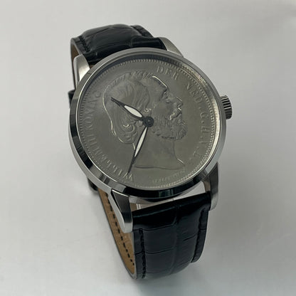 ROYAL COIN / WILLEM III / QUARTZ 762E / BLACK
