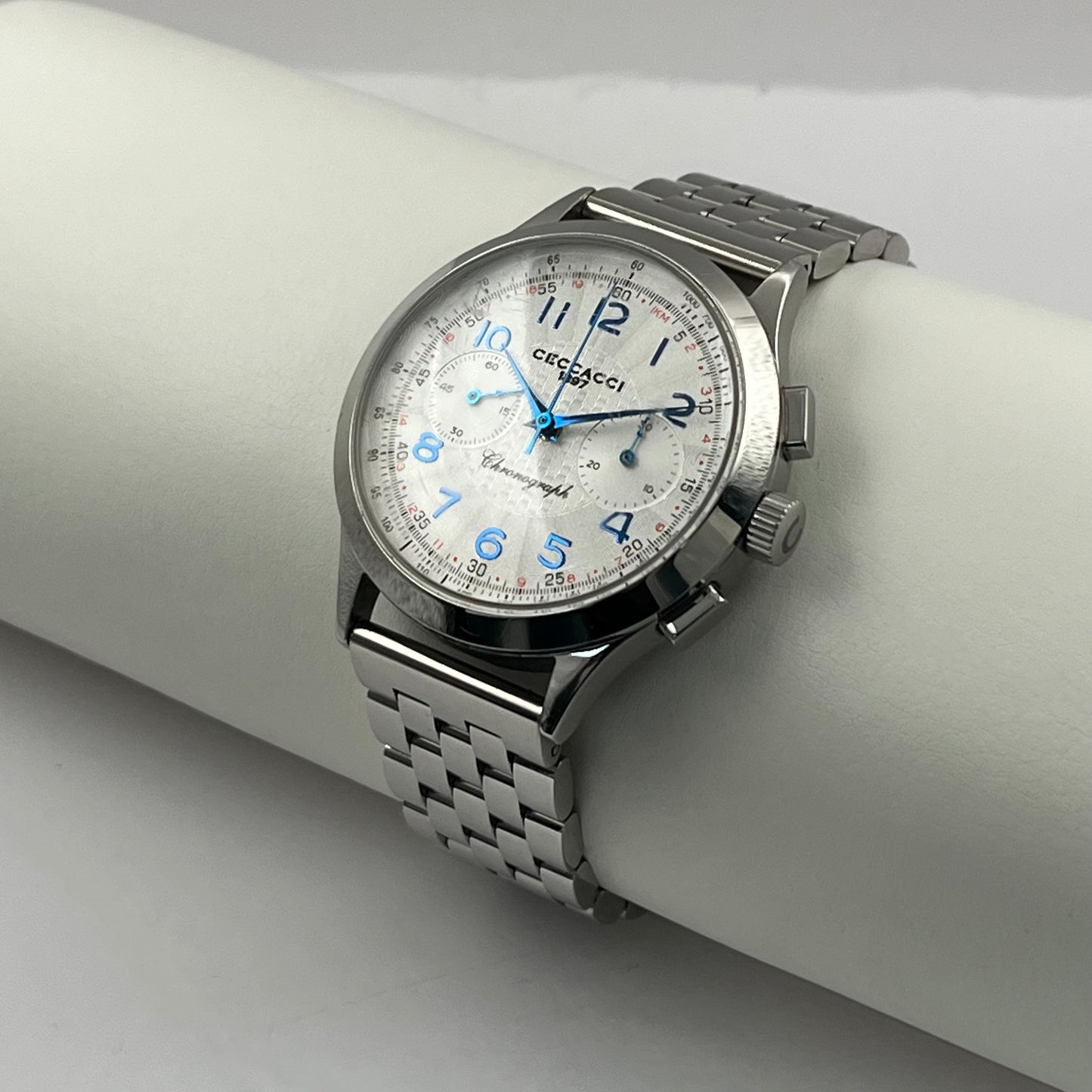 HERITAGE / MECHANICAL CHRONOGRAPH ST1902 / STEEL-BLUE