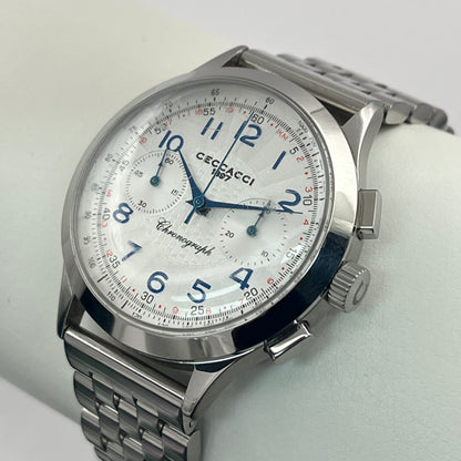 HERITAGE / MECHANICAL CHRONOGRAPH ST1902 / STEEL-BLUE